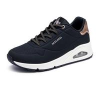 Skechers Baskets basses UNO Shimmer Away Femme Noir 35