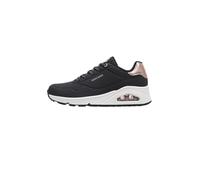 Skechers Chaussures Uno Shimmer Away – Noir Doré Femme Taille 41