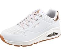 Skechers Chaussures Uno Shimmer Away Blanc doré Femme 36