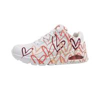 Skechers Femme Uno Spread The Love Basket, Blanc Wcrl, 39.5 EU
