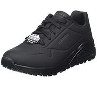 Skechers Femme Uno Sr Baskets, Black Synthetic, 35 EU