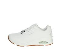 Skechers Femme Uno Sr Baskets, White Synthetic, 37 EU