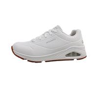 Skechers Femme Uno Sr Baskets, White Synthetic, 40 EU