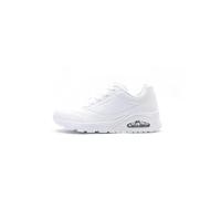 Skechers Femme Uno Stand Air Fashion-sneakers, White, 38.5 EU | Baskets décontractées, semelle intérieure en mousse à mémoire de forme refroidie par air, rembourrage Skech-Air, lacets