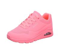 Skechers Femme UNO Stand on AIR Basket, Corail Durabuck Mesh, 36 EU