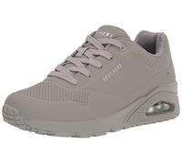 Skechers Femme UNO Stand on AIR Basket, Maille Durabuck Grise, 38 EU
