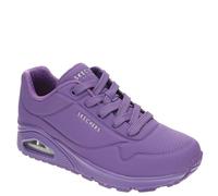 Skechers Femme Uno Stand on Air Basket, Purple Durabuck/Mesh, 40 EU