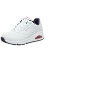 Skechers Femme Uno-stand On Air" Baskets, Durabuck Wht Blanc Beige, 40 EU