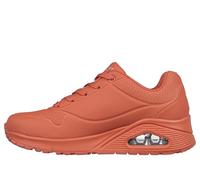 Skechers Femme UNO Stand on AIR Baskets, Orange, 36 EU