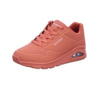 Skechers Femme UNO Stand on AIR Baskets, Orange, 41 EU
