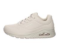 Skechers Uno -Stand on Air, Basket Femme, Off White Durabuck, 35 EU