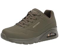 Skechers Femme Uno Stand On Air Baskets Tendance, Olive Durabuck, 36 EU