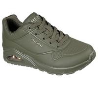 Skechers Femme Uno - Stand On Air Baskets Tendance, Olive Durabuck, 37 EU