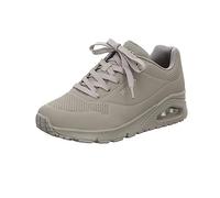 Skechers Femme Uno Stand On Air Flat-sheets, Maille Durabuck Grise, 42 EU