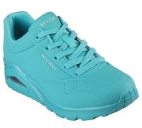 Skechers Femme Uno Stand On Air, Maille Durabuck Turquoise, 42 EU