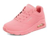 Skechers Femme Uno Stand On Air Shoes, Coral Durabuck Mesh, 38 EU