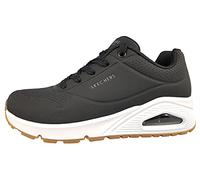 Skechers Femme Uno Stand On Air Shoes, Noir Black White, 39 EU