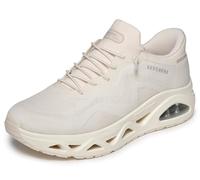 Skechers Slip-ins: UNO Glide-Step - Air Gliders Chaussures Moyen Width en Blanc Cassé, Pointure 41