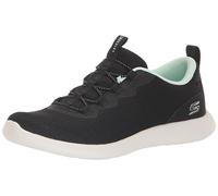 Skechers Femme Vapor Foam Vapeur Mousse Lite, Black Mesh/White Trim, 36.5 EU