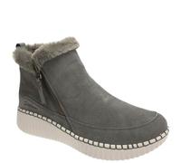 Skechers Femme Wilshire BLVD-Fresh Zip Bottine, Vert Olive, 39.5 EU