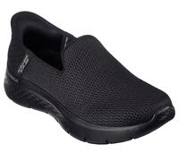Skechers Femme Women's Hands Free Slip-ins Go Walk Flex-Relish Basket, Black Textile/Trim, 36 EU Large