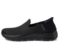 Skechers Go Walk Flex-relish Chaussures à enfiler mains libres pour femme, noir, 10 Wide