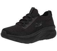 Skechers Femme Work Relaxed Fit: D'lux Walker SR-Ozema Slip-on Sneakers Chaussure de Professionnel de la santé, Noir, 37 EU Large