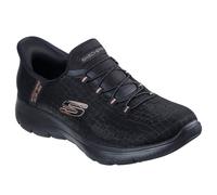 Skechers Femme Summits Classy Night Basket, Noir, 38 EU