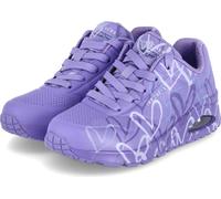 Skechers Femmes Baskets UNO SPREAD THE LOVE Violet Synthétique Taille : 37