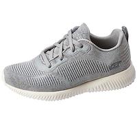 Skechers Femmes Bobs Squad - rembourrŽ Formateurs - Gris - UK 8