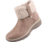 Skechers Femmes Bottines/chaussures d'hiver COZY WEATHER 2 Taupe Textile Taille : 41