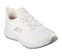Skechers Femme Squad SR Baskets, White Flat Knit, 40 EU