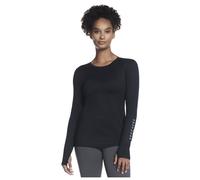 Skechers Femmes Go Dri Rapide Haut Manches Longues Gym Entraînement Humidité