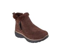 Skechers Femmes Relaxed Fit Easy Going Cool Zip Bottine 167862 Chocolat
