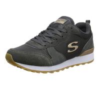 Skechers Femmes Retros-Og 85-GOLDN Femme Baskets, Gris (Anthracite Daim / Nylon/Maille / or Rose Trim Ccl ), 38.5 Eu 38,5