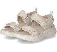 Skechers Femmes Sandales LAIDBACK MOMENTS Beige Textile Taille : 41