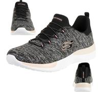 Skechers Femmes Slip-on Sneaker noir corail