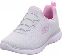 Skechers Femmes-Slipper-Sneaker Summits - Good Taste Gris, Couleur:Gris, EU Taille:42
