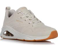 Skechers Femmes-Sneakers TRES-AIR UNO - AH-MAZING Naturel-Beige-Gris-Blanc, Couleur:blanc, EU Taille:36½