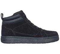 Skechers Fermeture éclair confortable pour garçon Noir 32,5 cm