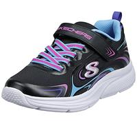 Skechers Fille 303520l Bkmt Basket Wavy Lites Eureka Shine, Black Multi, 27.5 EU
