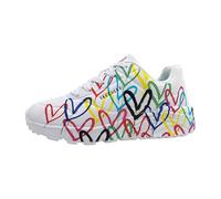 Skechers Fille 314064l Wmlt, White Synthetic Multi Trim, 32 EU