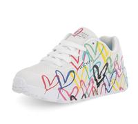 Skechers Fille 314064l Wmlt, White Synthetic Multi Trim, 36 EU