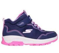 Skechers Fille Blazer tempête Bottine, Bleu Marine/Multicolore, 2 UK Child