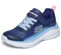 Skechers Fille Boundless Color Blitz Baskets, Navy Textile Multi Trim, 27 EU