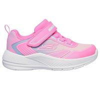 Skechers Fille Enfant Baskets Microspec Advance O Tactile Fermeture Rose UK