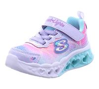 Skechers Fille Flutter Heart Lights Simply Love Shoes, Lavande Multicolore, 26 EU