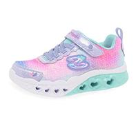 Skechers Fille Flutter Heart Lights Simply Love Shoes, Lavande Multicolore, 32 EU