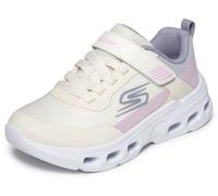 Skechers Fille Glide-Step Aero Sneaker, Natural, 27.5 EU