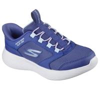Skechers Fille Go Run 400 V2 Tetra Speed Slip-In ENTRAINEUSE, Navy Synthetic/Textile, 29 EU